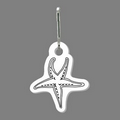 Zippy Clip & Star Fish Tag W/ Tab